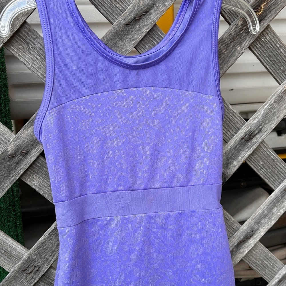 Cat & Jack Shimmering Purple gymnastic suit - Picture 7 of 7